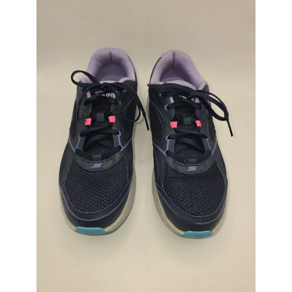 Skechers Go Run Consistent Vivid Horizons Running Shoes 128285NVLV Womens 9.5